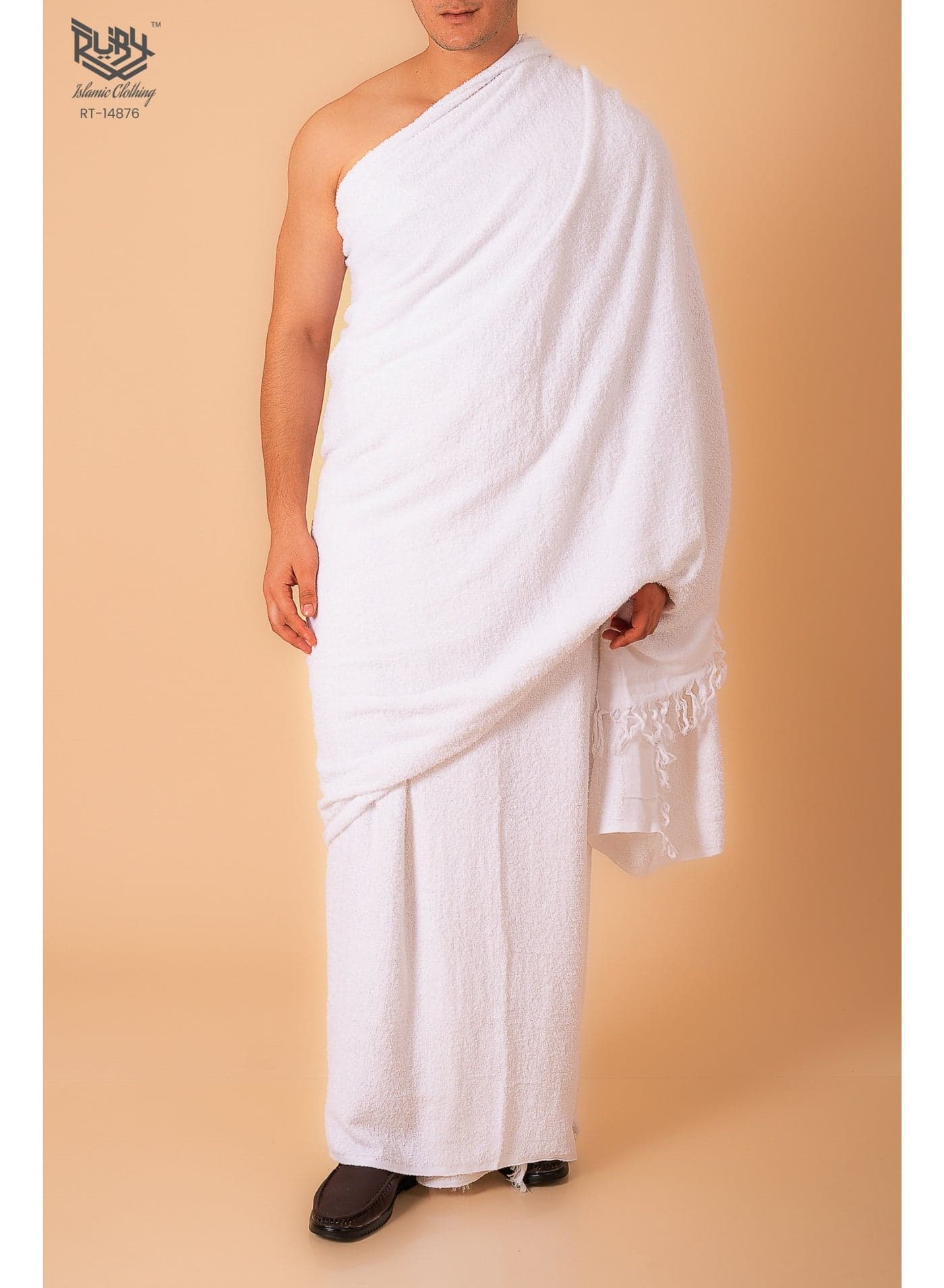 Men's Ihram for Hajj and Umrah - Super Soft Sweat Absorbent 2 Piece Ihram Set